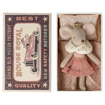 Myška princezna v krabičce od sirek Little Sister