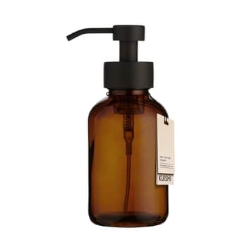 Pěnový dávkovač mýdla Amber Glass / Black 250 ml