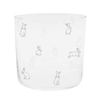 Sklenice na vodu Rabbit Black 350 ml