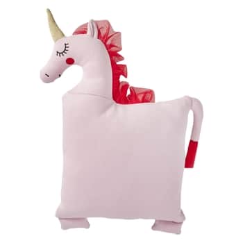 Dekorativní polštář Unicorn Pink 50 x 40 cm