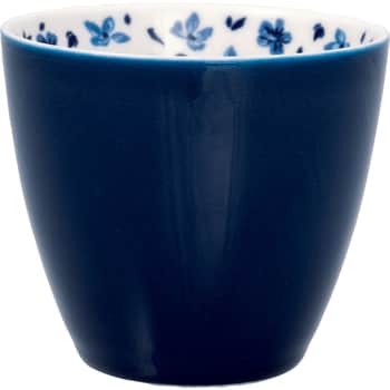 Latte cup Blue Dahla Inside 300 ml
