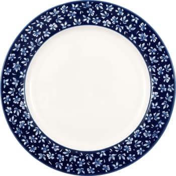 Obědový talíř Dahla Blue