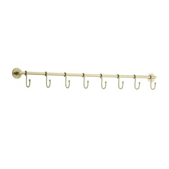 Kovový věšák s háčky Antique Brass