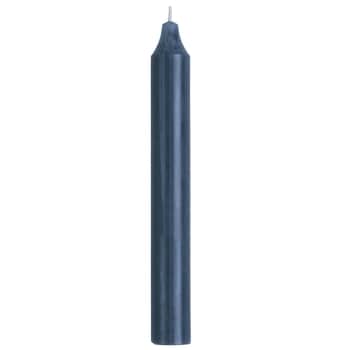 Vysoká svíčka Dusty Blue Rustic 18 cm
