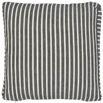 Bavlněný povlak na sedák Louis Black/Stripes 45 x 45 cm