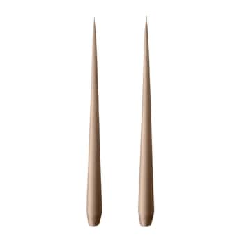 Svíčka Taper 32 cm – 24 Soft Clay – set 2 ks