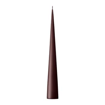 Svíčka Cone 37 cm – 50 Aubergine