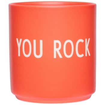 Porcelánový hrnek Orange You Rock 300 ml