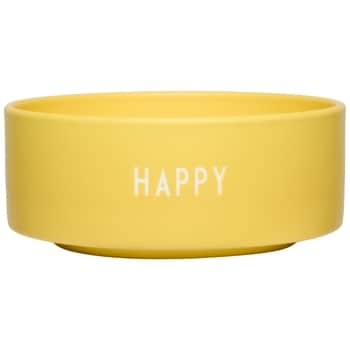 Porcelánová miska Yellow Happy