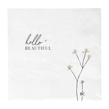 Papírové ubrousky Hello Beautiful - 20 ks
