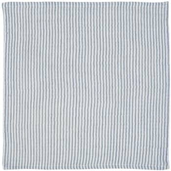 Bavlněný ubrousek Blue Stripes Double Weaving