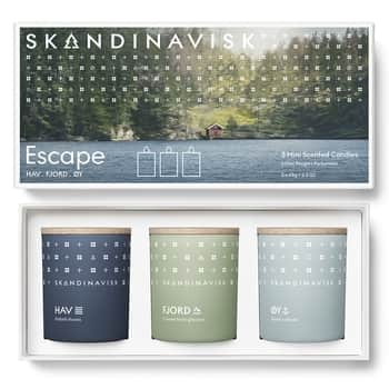 Dárková sada mini svíček ESCAPE - 3 x 65 g