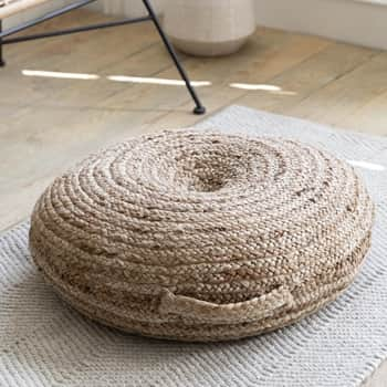 Sedací puf Cerney Natural Jute 60 cm