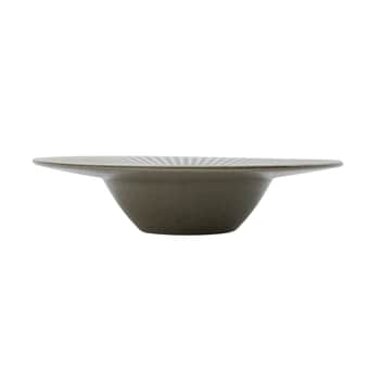 Kameninový talíř na těstoviny Pleat ⌀ 26 cm