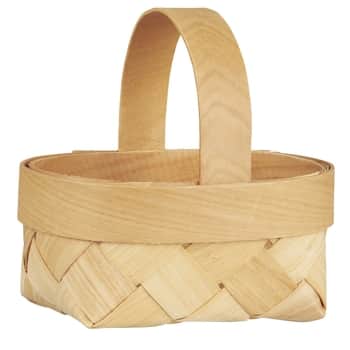 Dřevěný košíček Mini Braided Chip Wood