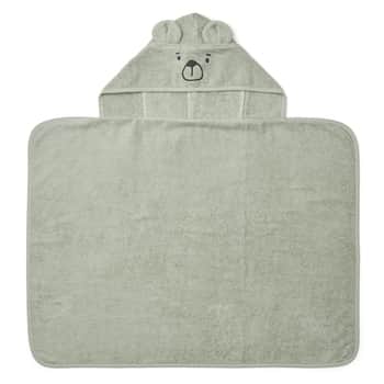 Osuška s kapucí pro miminka Vilas Bear/Dove Blue