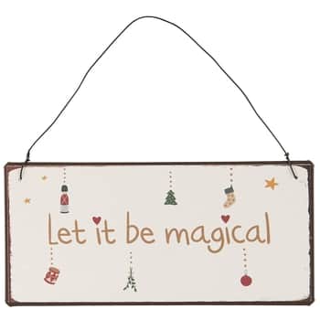 Dekorativní závěsná cedulka Let it Be Magical