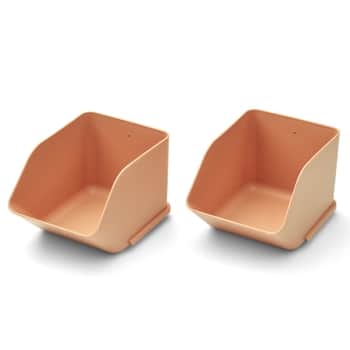 Dětský stolní pořadač Rosemary Tuscany Rose  – set 2 ks