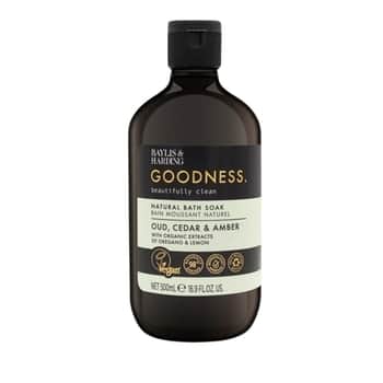 Přírodní pěna do koupele Goodness Oud/Cedar/Amber 500 ml