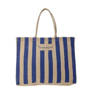 Nákupní taška z juty Bergamo Blue