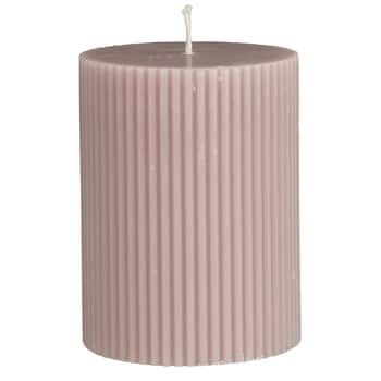 Svíčka Grooved Rose Malva