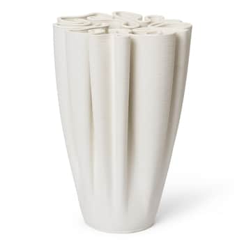 Kameninová váza Dedali Off-white