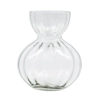 Skleněná váza Bud Clear 14 cm