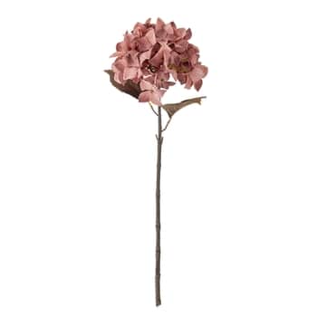 Umělá květina Hydrangea Rose 65 cm