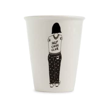 Porcelánový hrnek Self Care club 220 ml
