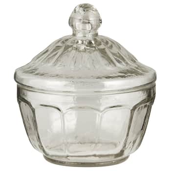 Skleněná dózička Clear Glass