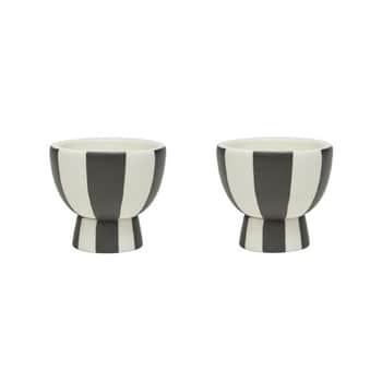 Kameninový stojánek na vejce Toppu – set 2 ks