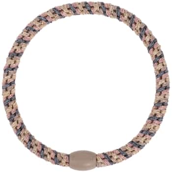 Gumička do vlasů Kknekki Slim Steel grey / Taupe