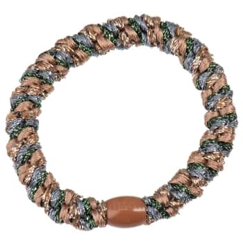 Gumička do vlasů Kknekki Army / Nougat Glitter