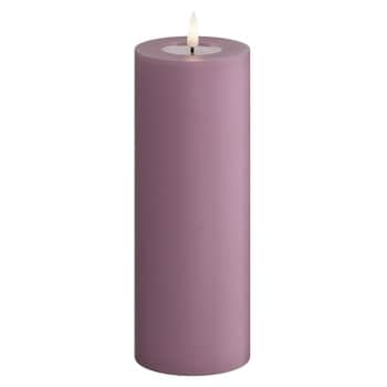 LED svíčka Light Purple 20 cm