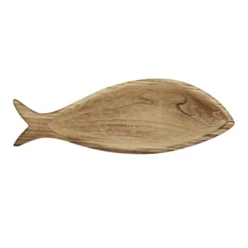Dřevěný podnos Fish