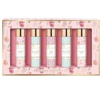 Dárková sada mini toaletních vod Rose, Poppy & Vanilla