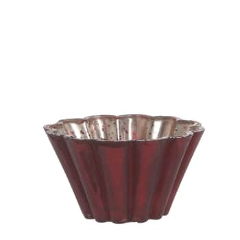 Skleněný svícen Antique Cherry