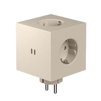 Modulární rozbočovač Square 2 / USB-C Beige
