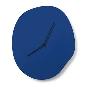 Nástěnné hodiny Melt Blue