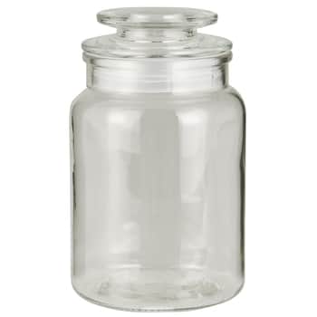 Skleněná úložná dóza Clear 1 l