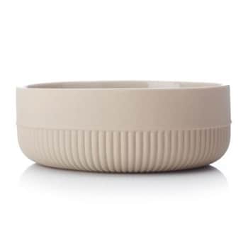 Kameninová mísa Root Beige ⌀25 cm