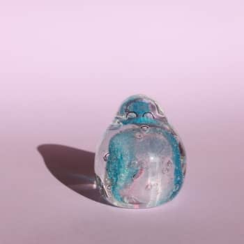 Skleněná figurka Crystal Blob Drop Dreamy
