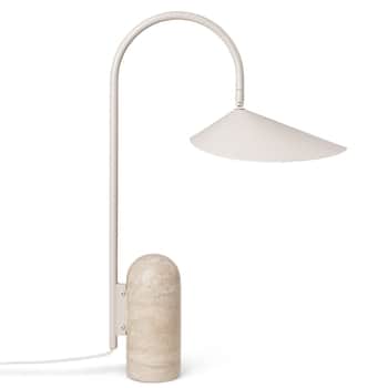 Stolní lampa Arum Travertine Cashmere