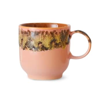Kameninový hrnek café mug 70's Lush 250 ml