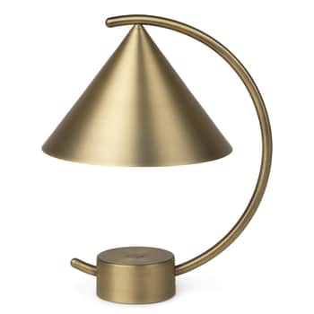 Designová stmívatelná lampa Meridian Brass