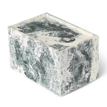 Úložný box Mist Emerald Off-white 10x15 cm