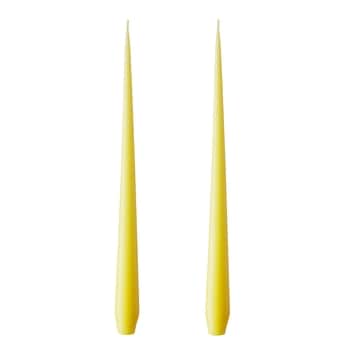 Svíčka Taper 32 cm – 15 Lemon Drop – set 2 ks