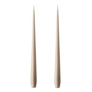Svíčka Taper 32 cm – 18 Nougat Note – set 2 ks