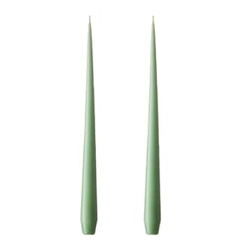 Svíčka Taper 32 cm – 66 Eucalyptus – set 2 ks