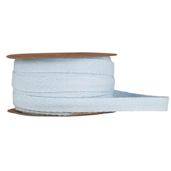 Bavlněná stuha na špulce Light Blue – 5 m